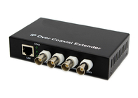 4 λιμένες IP BNC στον ομοαξονικό μετατροπέα 10/100Mbps 1 λιμένας 1.5km του τοπικού LAN