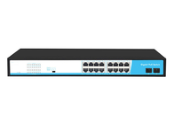 Πλήρης υποστήριξη VLAN Gigabit διακοπτών δικτύων σημείου εισόδου 16 λιμένων με 2 λιμένες ινών