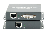 διαλυτικό χρώματος 1080P 60m Cat5e DVI άνω του τηλεοπτικού τοπικού LAN καλωδίων δικτύων IP