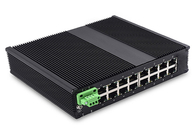 Βιομηχανικός διακόπτης Ethernet 10/100Mbps Μη διαχειριζόμενος 16 θύρες RJ45
