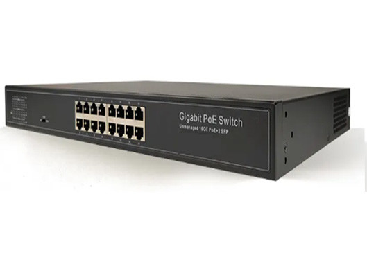 Διακόπτης Unmanaged Ethernet 16 λιμένων, πλήρες Gigabit 16 διακόπτης σημείου εισόδου λιμένων