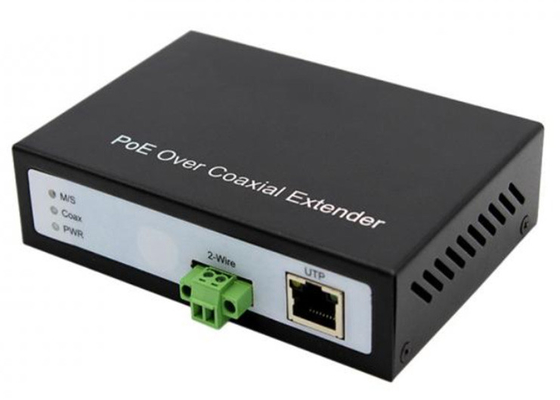 10/100Mbps IP μέσω Coax Extender POE IP RJ45 Lan Πάνω από 2σύρματα Twisted-Pair Extender 300m Για κάμερες IP