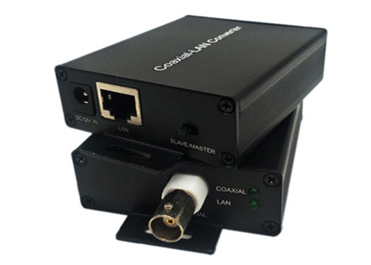 10/100Mbps Ethernet Over Coax Extender 1*BNC+1*LAN 1.5 χλμ. Τροφοδοσία ρεύματος DC12V