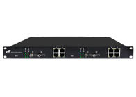 Διοικούμενος διακόπτης 4 ινών Ethernet οπτικοί και 8 Gigabit Ethernet λιμένες Gigabit