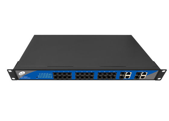 Το ράφι τοποθετεί το διακόπτη 1310/1550nm ινών 100KM SFP