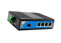 Βιομηχανικός διακόπτης Gigabit 1 αυλάκωση 4 ινών 4 λιμένων SFP SFP λιμένας Ethernet