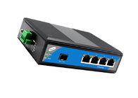 βιομηχανικός Unmanaged Ethernet διακόπτης Gigabit 1 αυλάκωση 4 1000M SFP λιμένες Ethernet