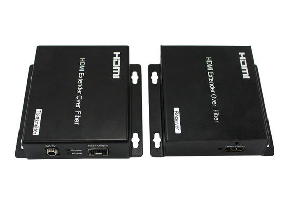 20KM 4K HDMI ινών ενιαία ίνα τρόπου διαλυτικών χρώματος ασυμπίεστη ενιαία
