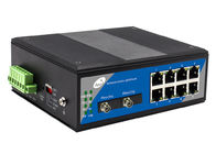 Μετατροπέας MEDIA Ethernet ινών IEE802.3 IP40 με 2 8 σημείου εισόδου λιμένες ινών και