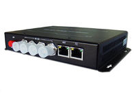 οπτικός πομποδέκτης 4ch HD SD SDI με έναν λιμένα 10/100Mbps Ethernet