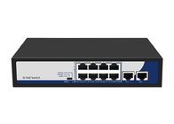 8 φύλακας VLAN σημείου εισόδου υποστήριξης διακοπτών σημείου εισόδου Ethernet λιμένων 10/100Mbps με 2 λιμένες ανερχόμενων ζεύξεων